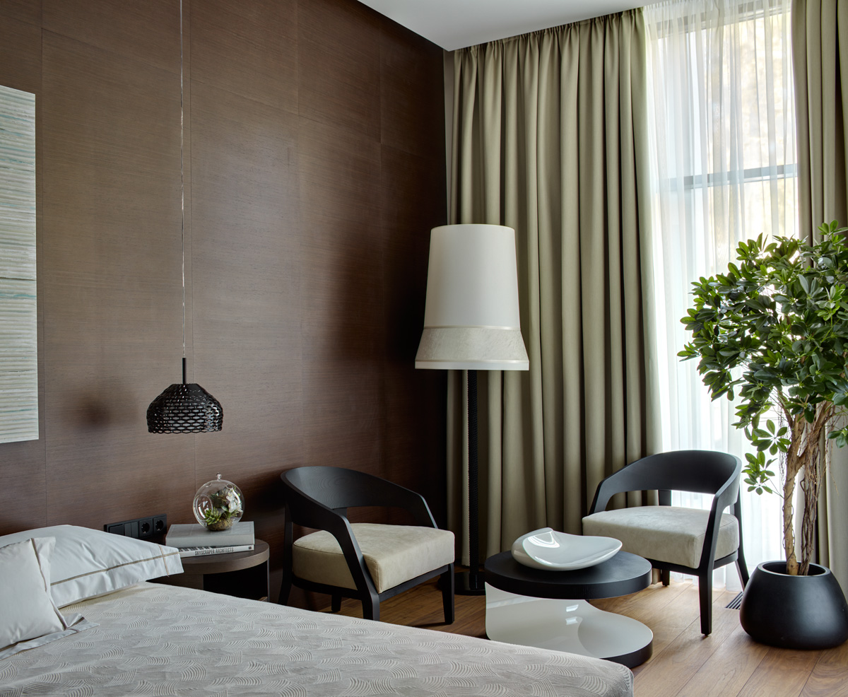 The interiors of a country house on the Novorizhskoe highway Alexandra Fedorova-19