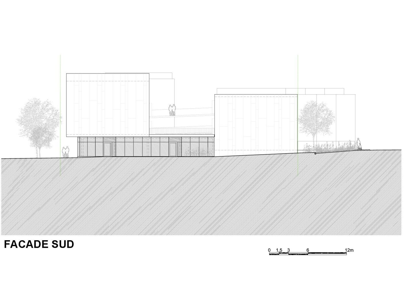 融合绿意的法国 Mouans·Sartou· 社会住宅与商铺设计-55