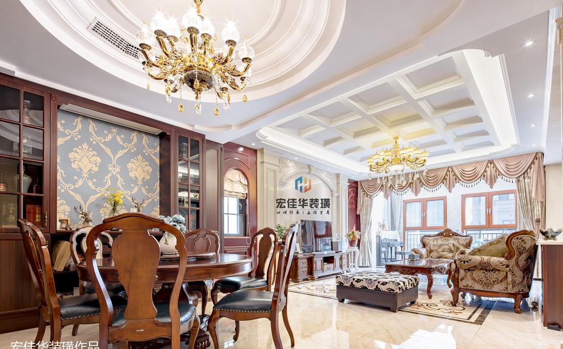 宏佳华装璜欧美混搭别墅-2