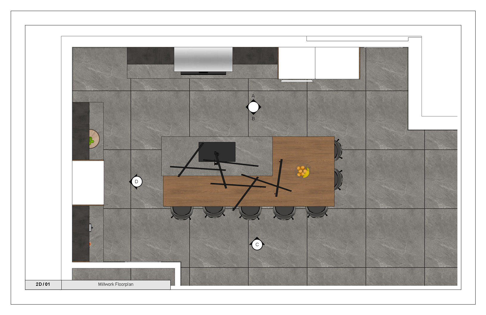 帕洛米诺厨房丨美国丨QOM Wood Design-7