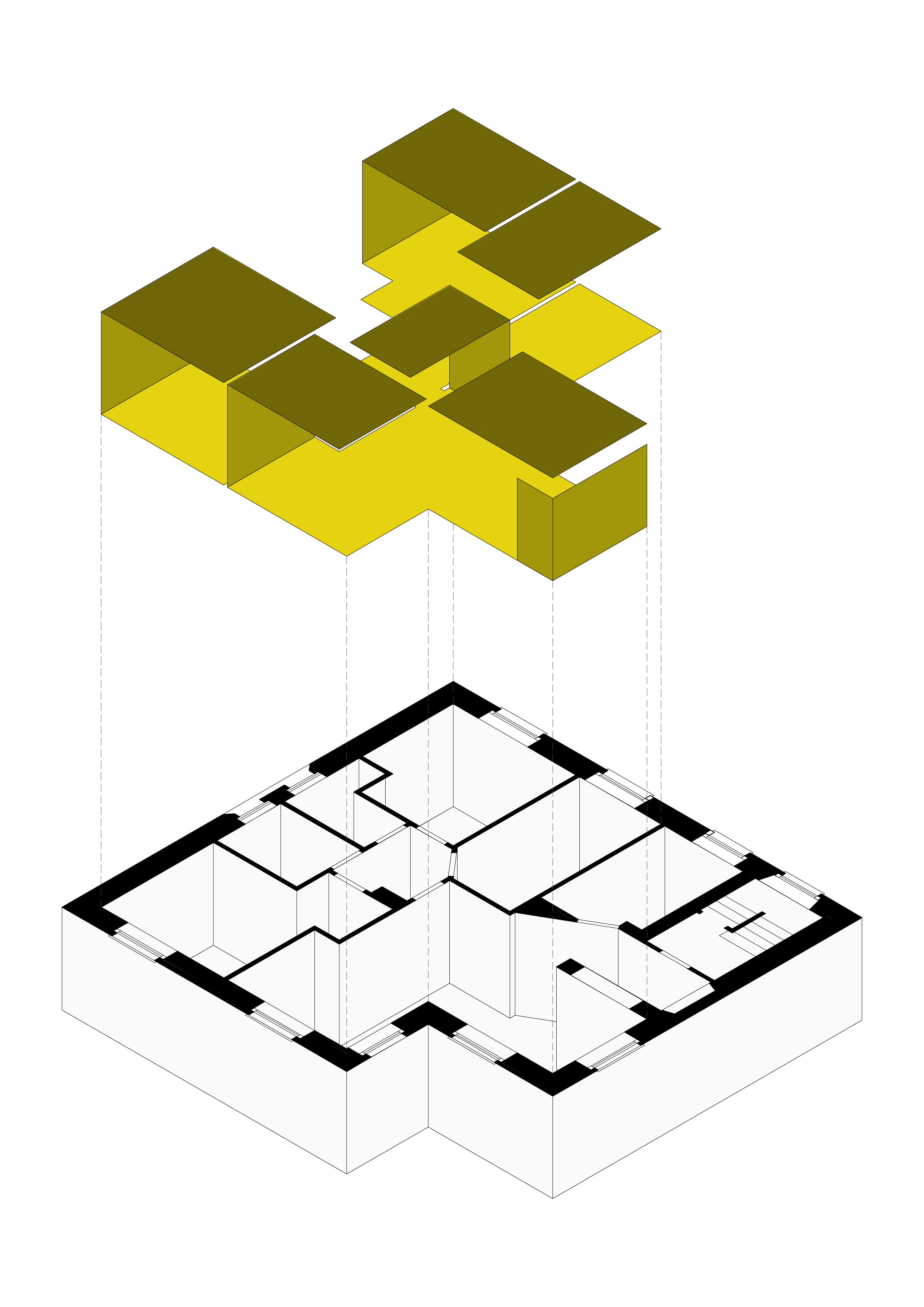 意大利"红窗"公寓，独特木构造室内空间-31