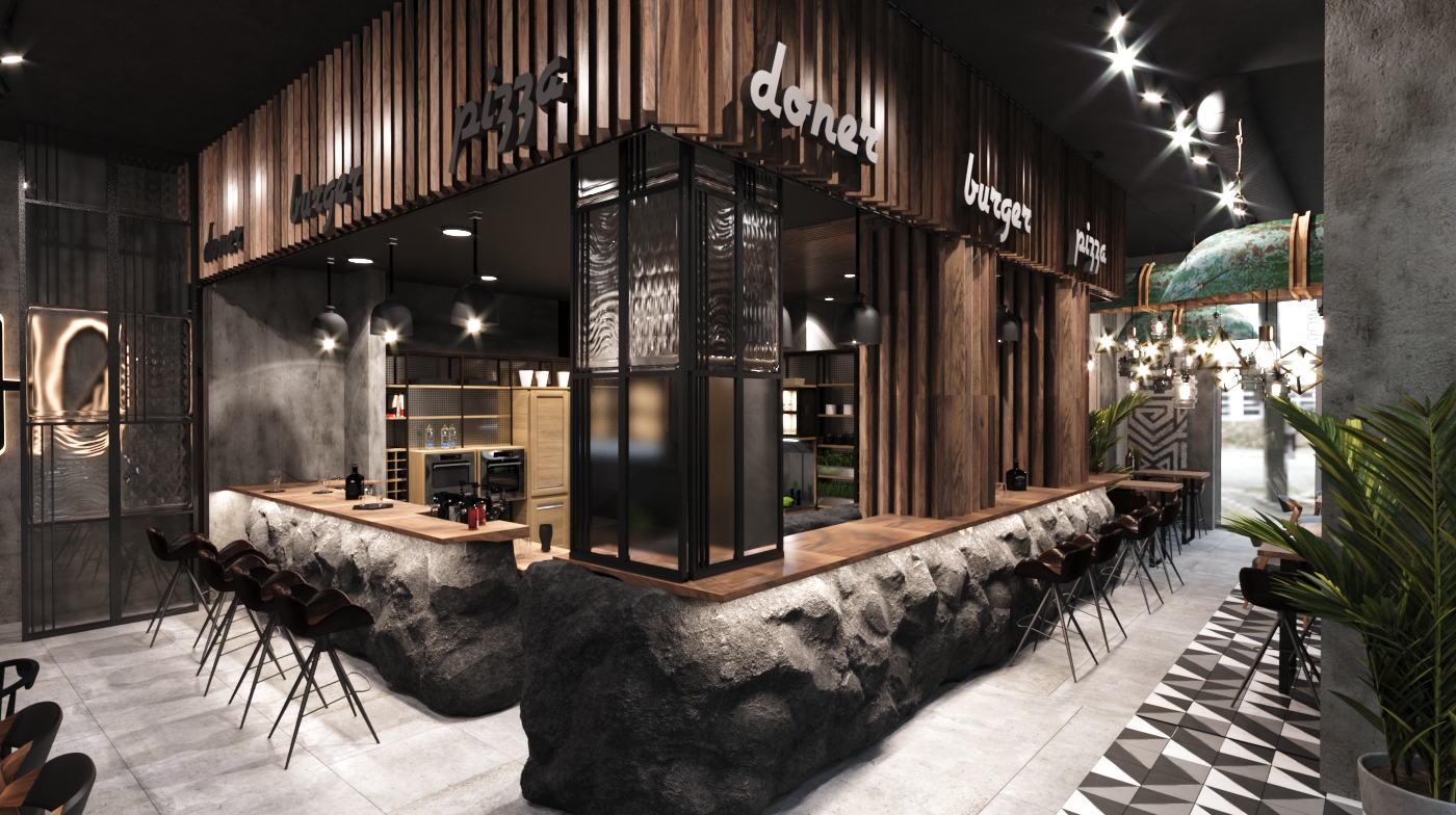 B O H O fast food restaurant Astana-6