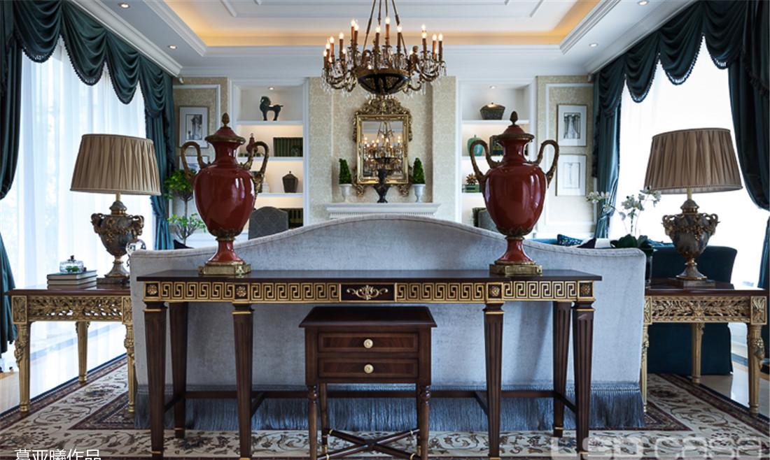 LSDInteriorDesign丨【LSDCASA作品】V7北湖壹号别墅C-1