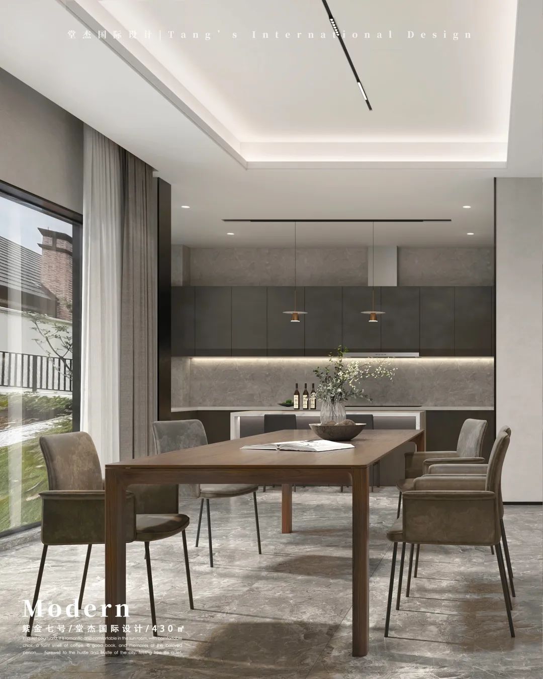 现代高级感 · 紫金七号 430㎡别墅设计丨中国南京丨堂杰国际设计-25