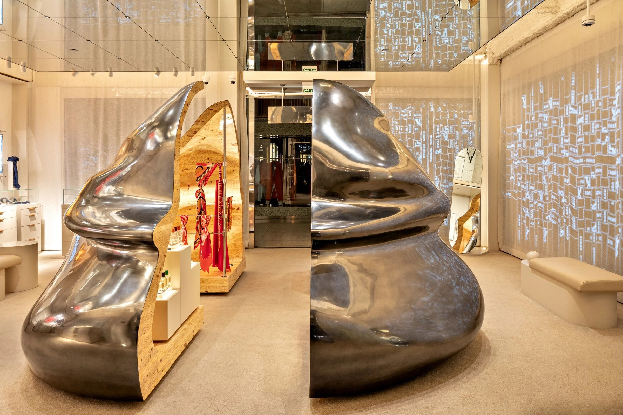 巴西爱马仕快闪店丨巴西圣保罗丨Estudio Guto Requena-36