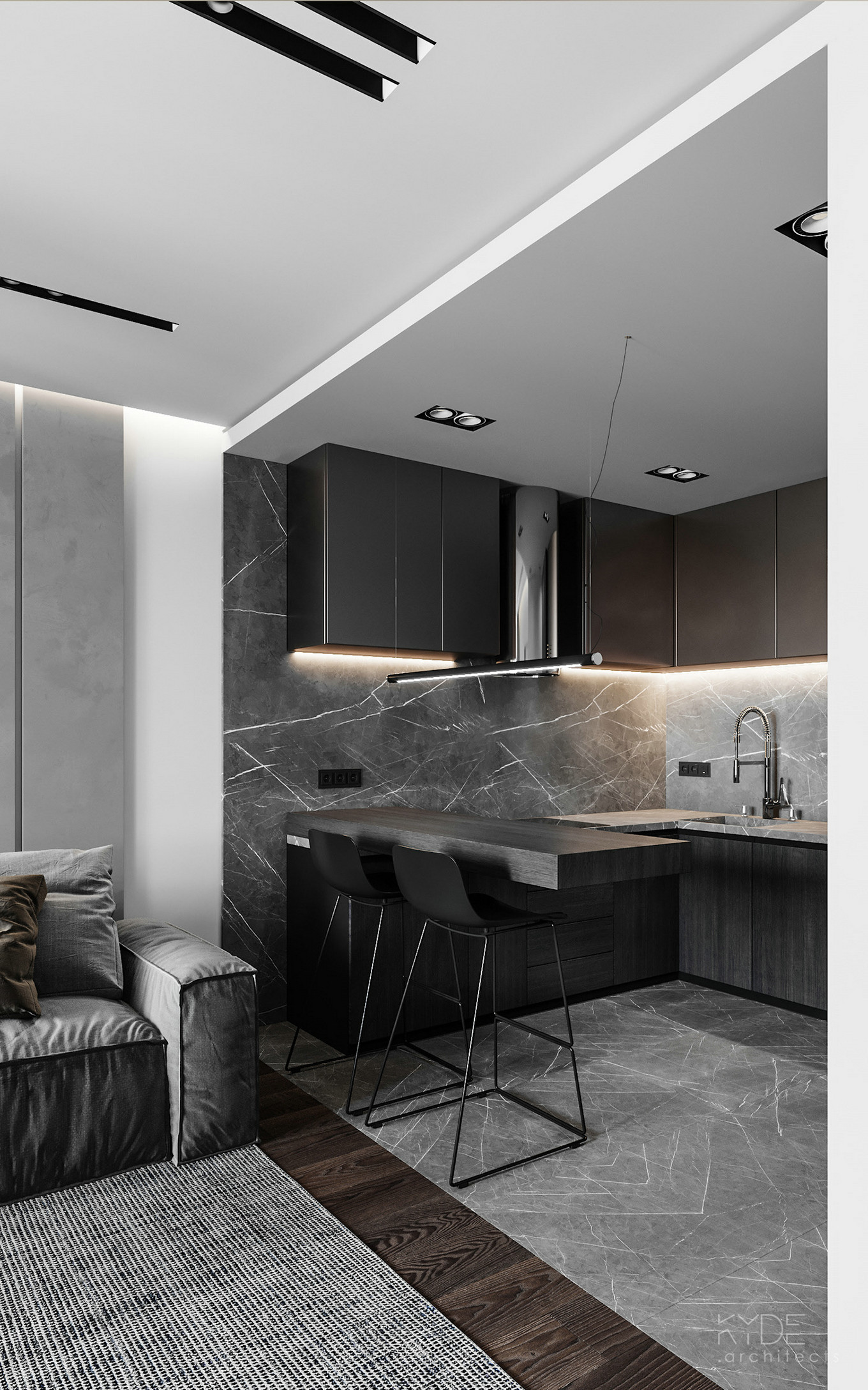 迷人高级灰，优雅的小公寓！-10