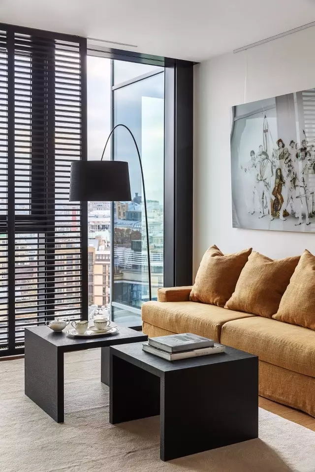 俄罗斯 380㎡简约精致豪宅 | 功能布局与艺术品相得益彰-42