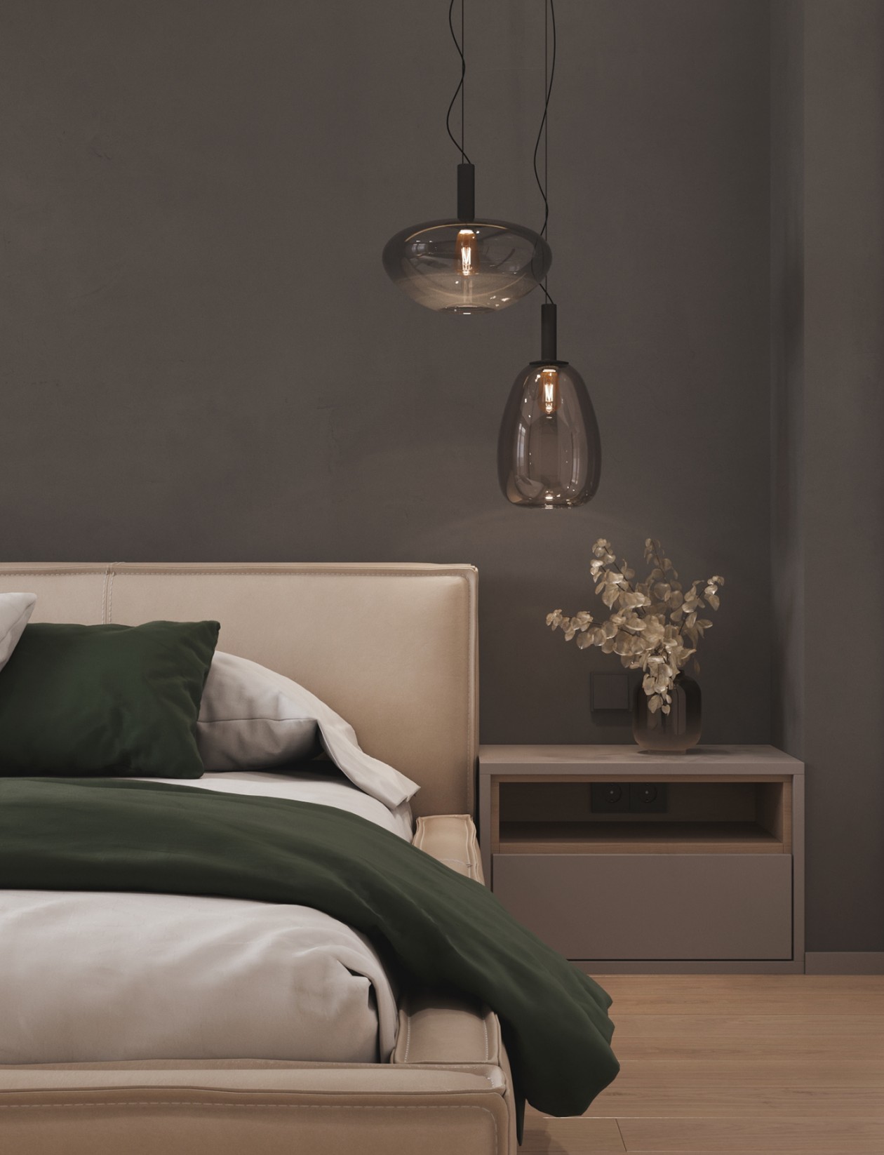 绿色+灰色 简约又清新-15