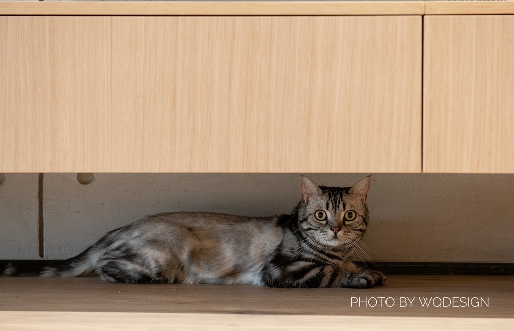 杭州江南国际城 105㎡原木极简空间设计-17