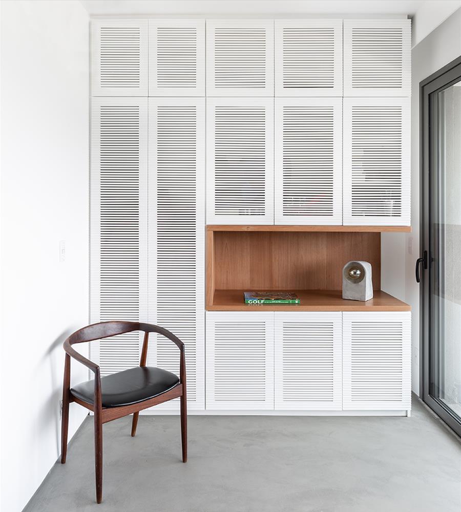 巴西 Euzébio 公寓 | 经济型设计下的多功能空间-7