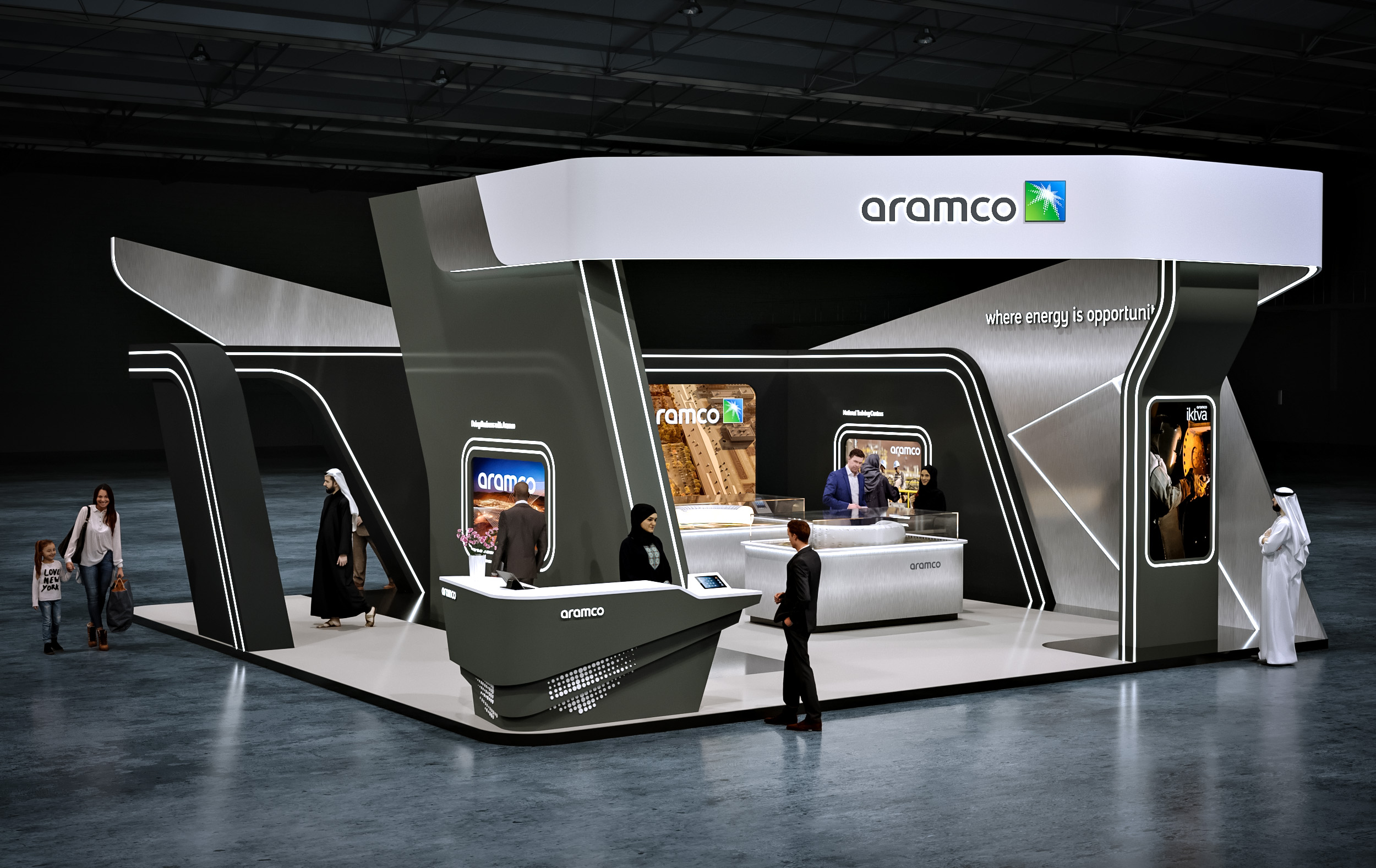 ARAMCO Stand 10m x 10m-13