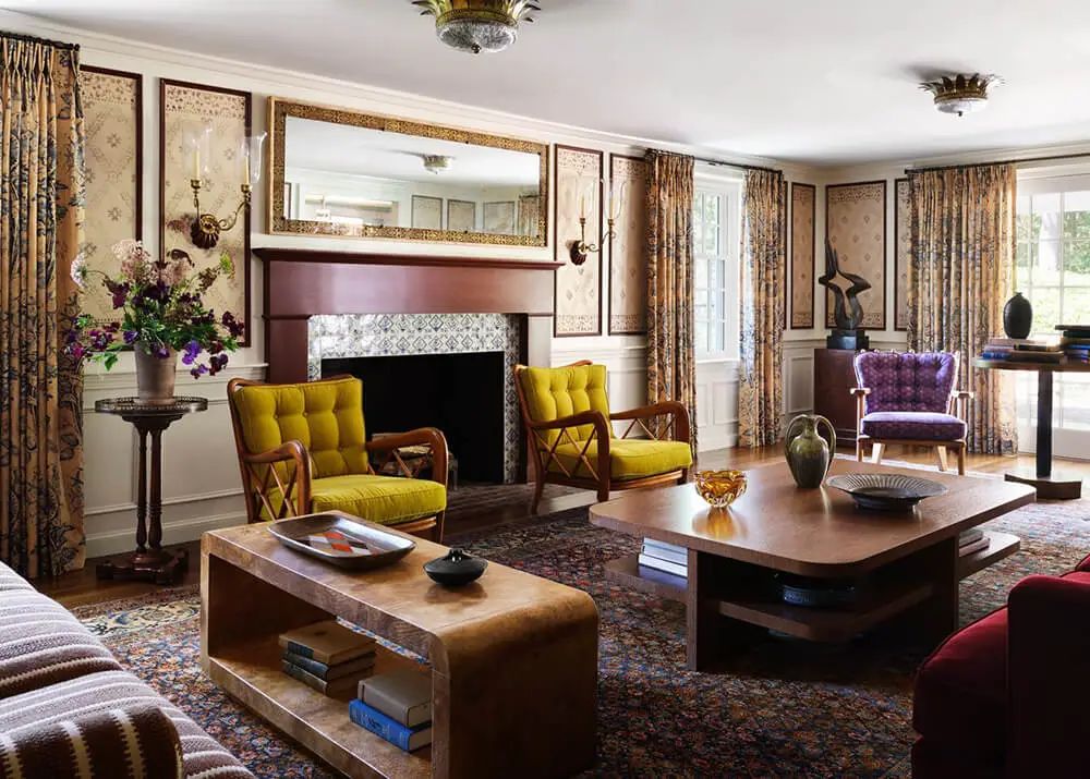 中古风殖民地住宅丨Nina Farmer-3