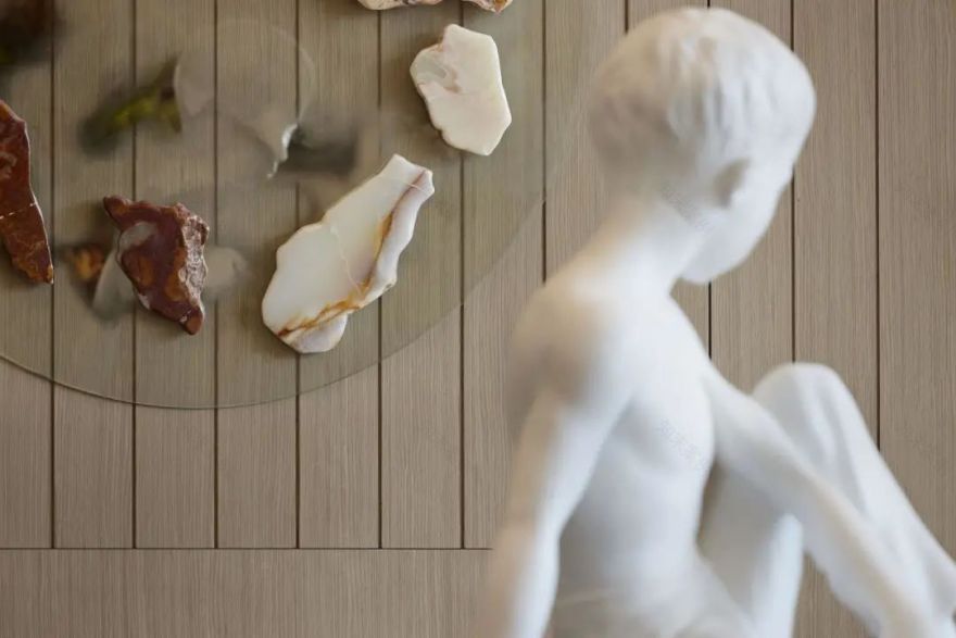 木质+肌理漆,描绘生活与办公的本真 | 观致设计-48