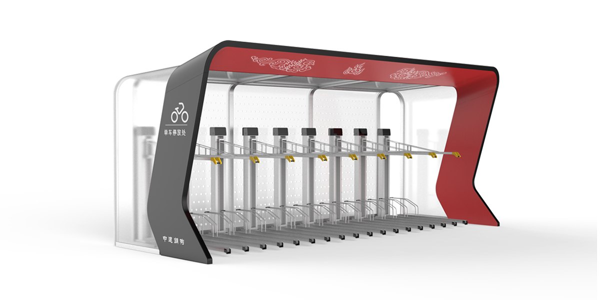 【智慧城市】双层立体自行车库-3