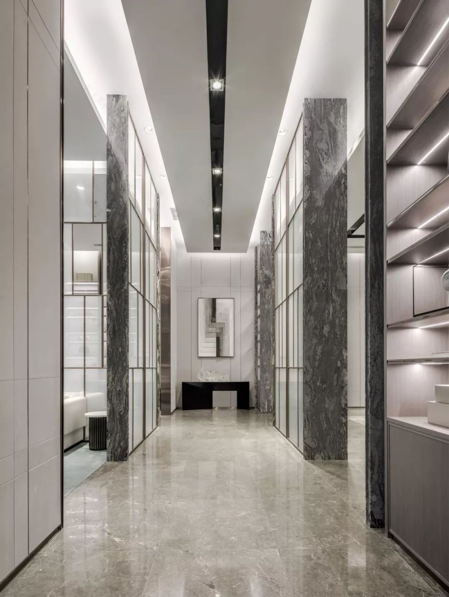 青岛天一仁和宸璟都会售楼处 | 诗意山海,东方美学-19