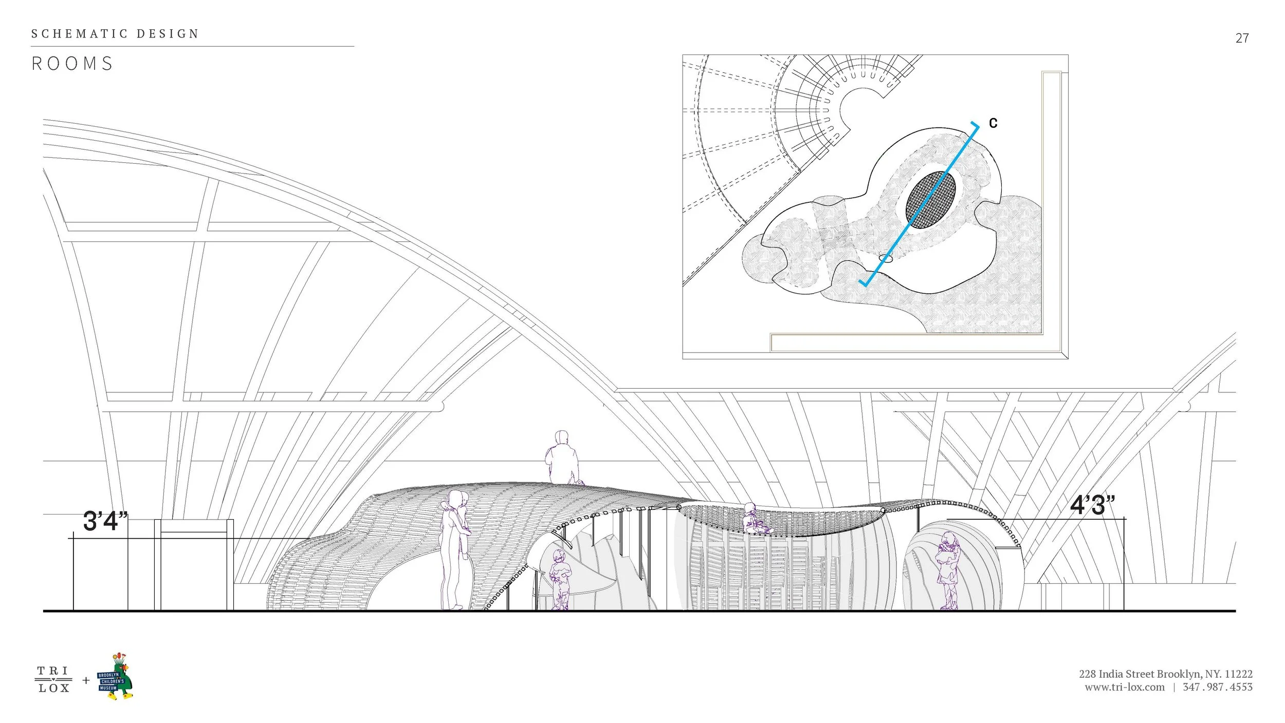 布鲁克林儿童博物馆“鸟巢”游乐雕塑丨G2 Collaborative与Tri Lox合作-7