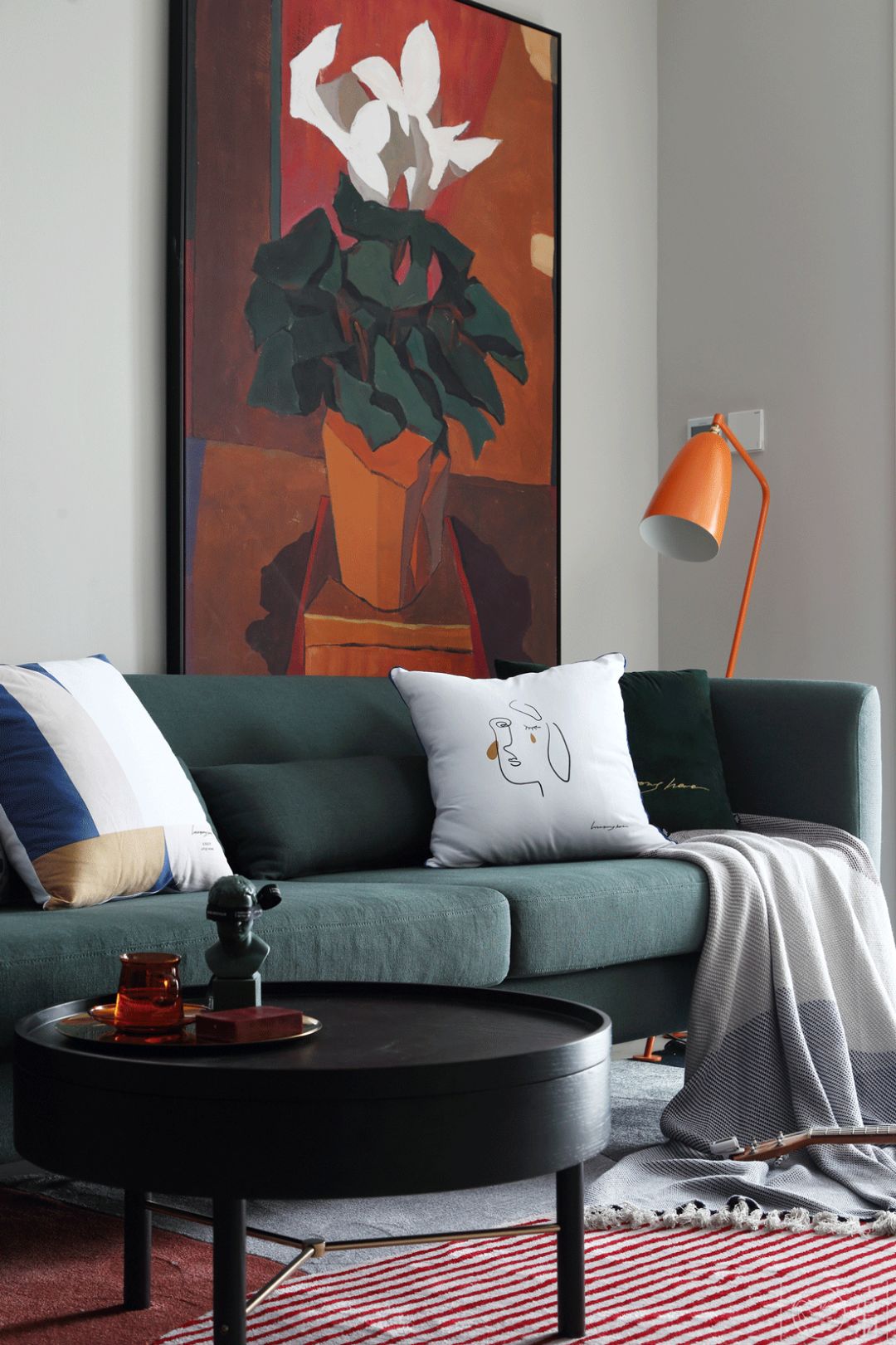 小户型大收纳，音乐游戏爱好者的时尚空间-30