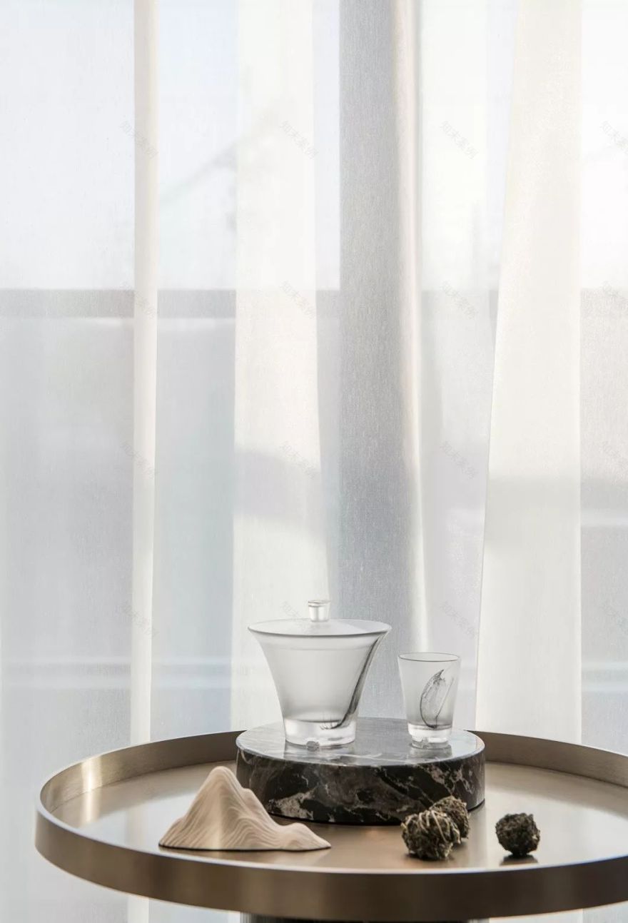 大地色与中式蓝的完美融合,打造优雅简约的人居空间-25