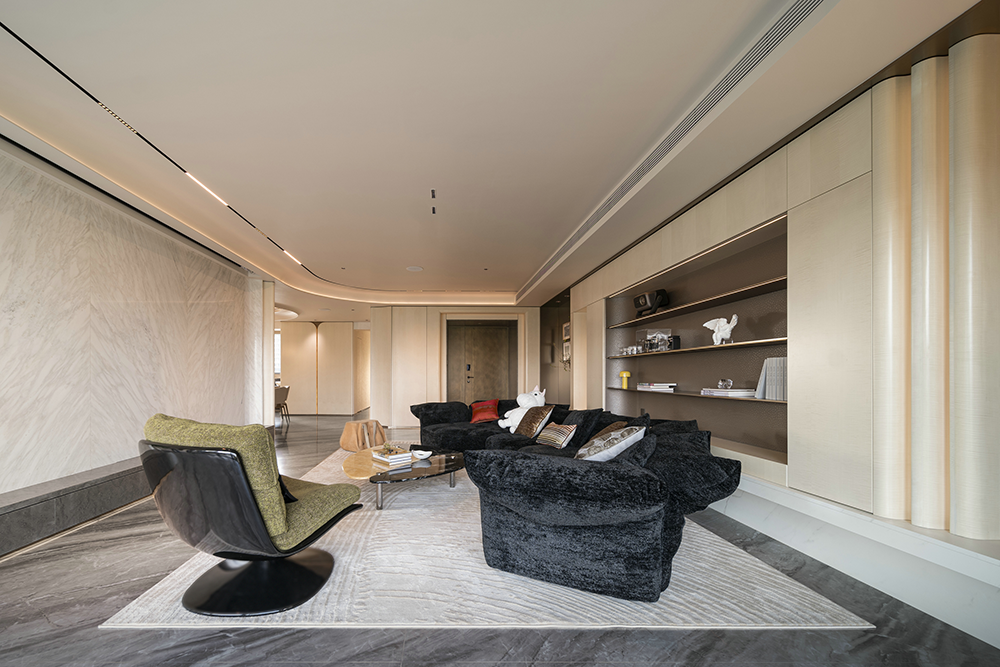 珠江新城大平层设计丨中国广州丨301设计研究所-9