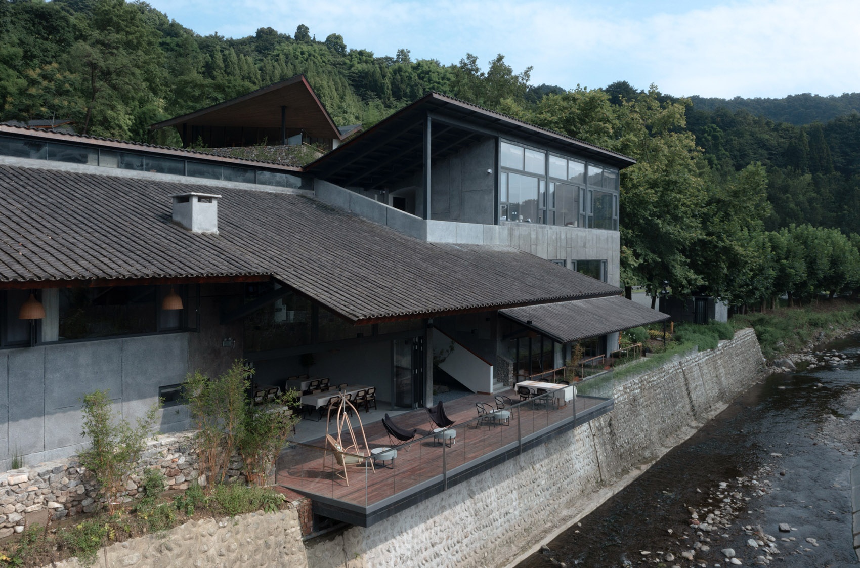 溪边酒店（原乡味坊）丨中国四川丨时地建筑工作室-31