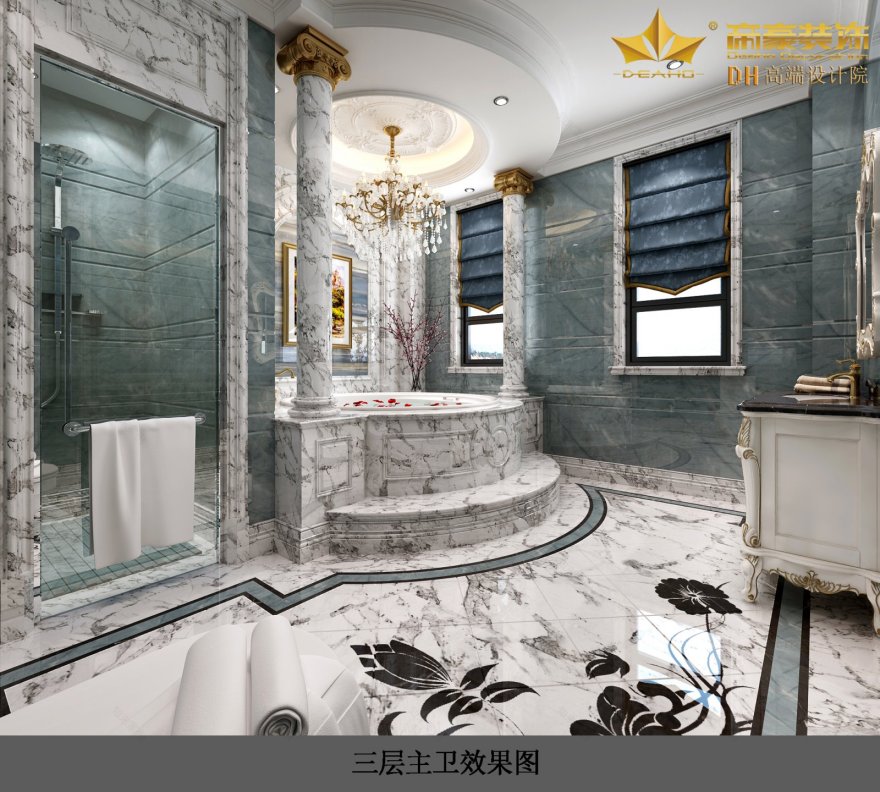 欧式豪宅别墅-28