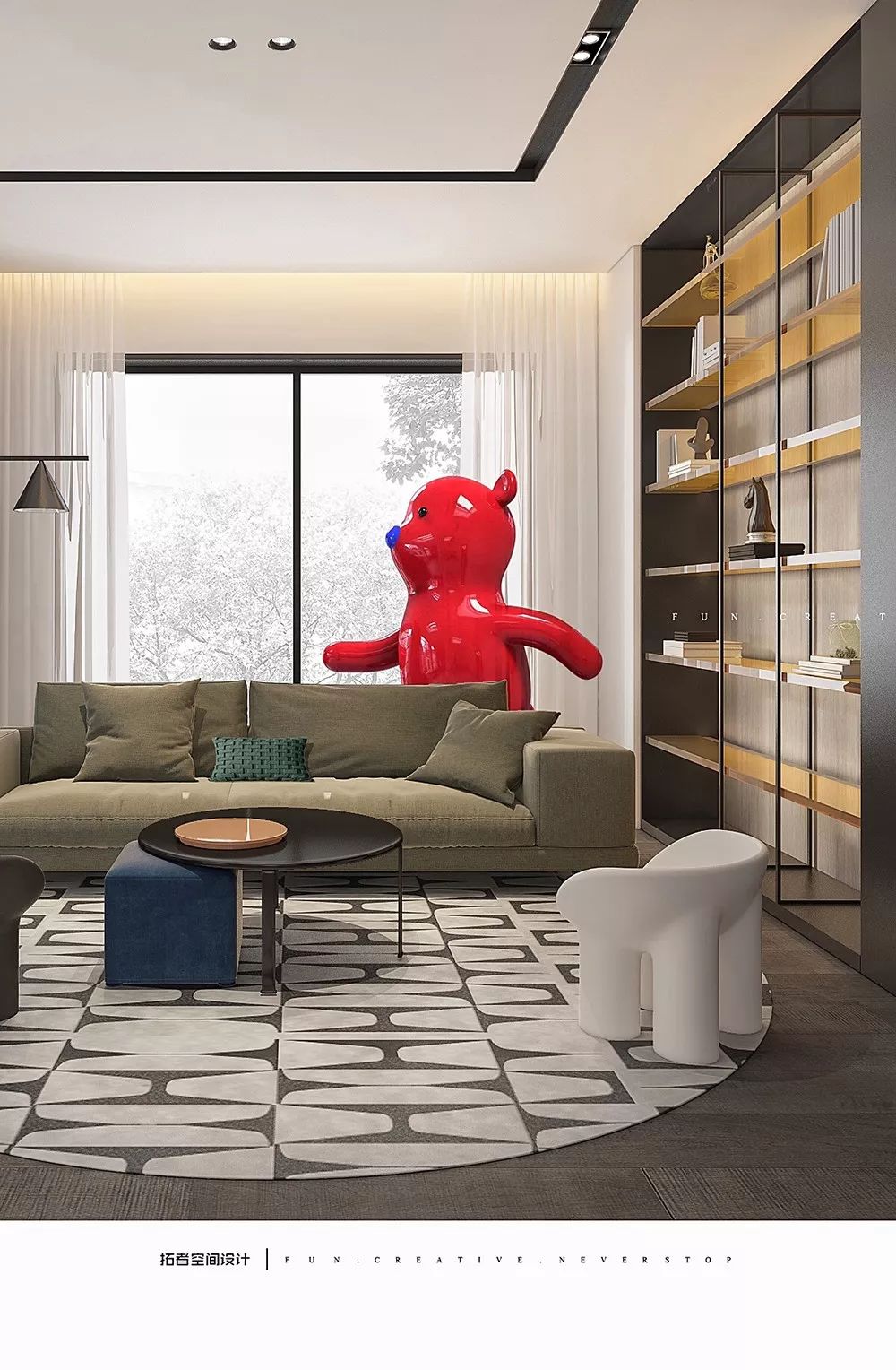 《光与影的记录》 | 现代极简绍兴别墅，打造高级生活质感-31