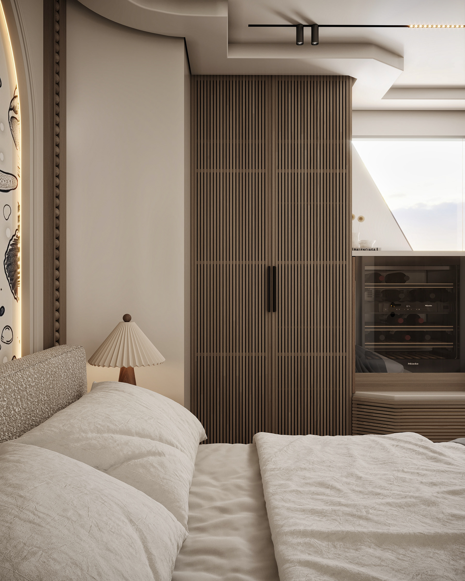 游艇卧室设计丨埃及丨Amina El  kholy-0