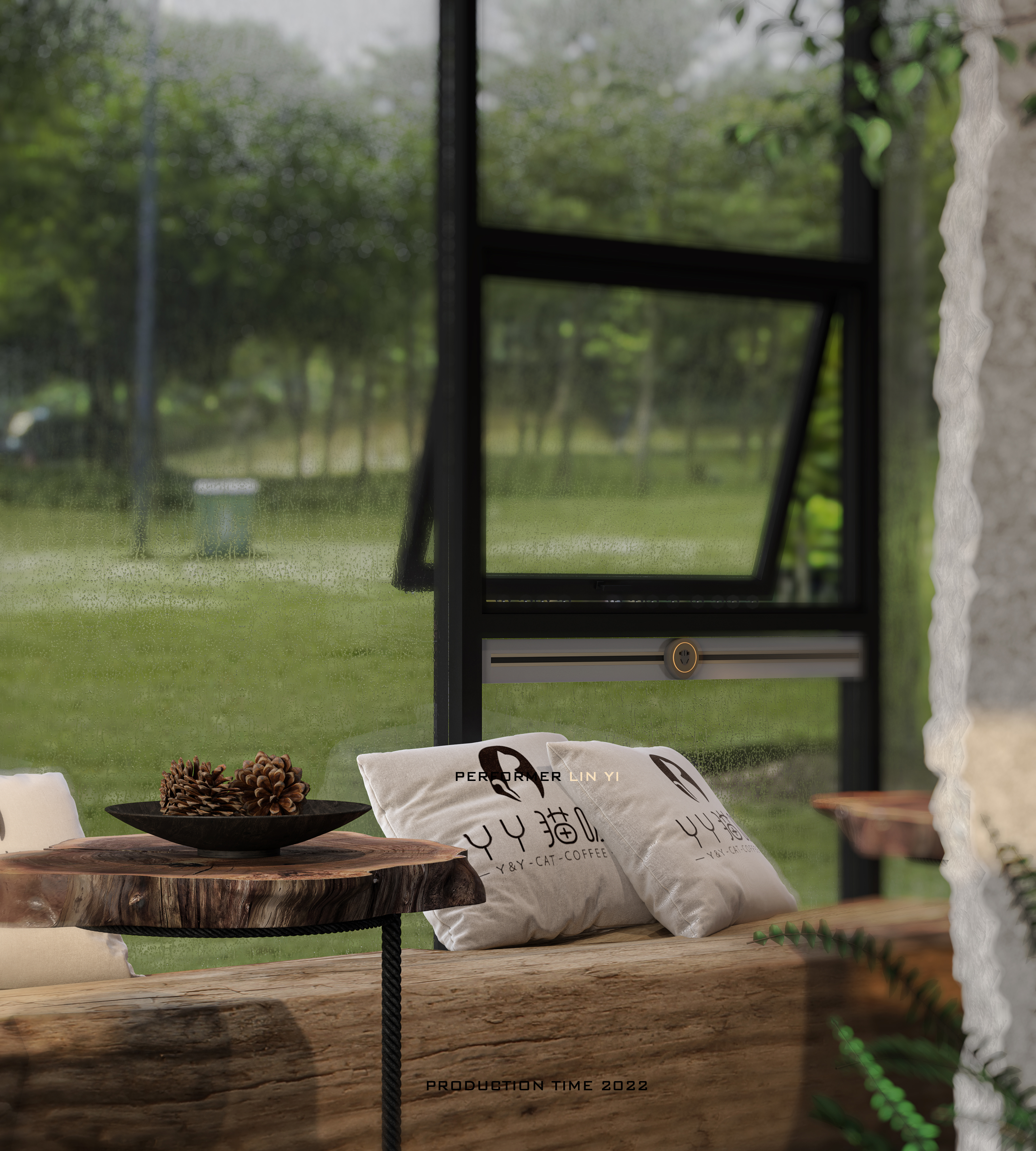 最新渲染案例-猫咖-8