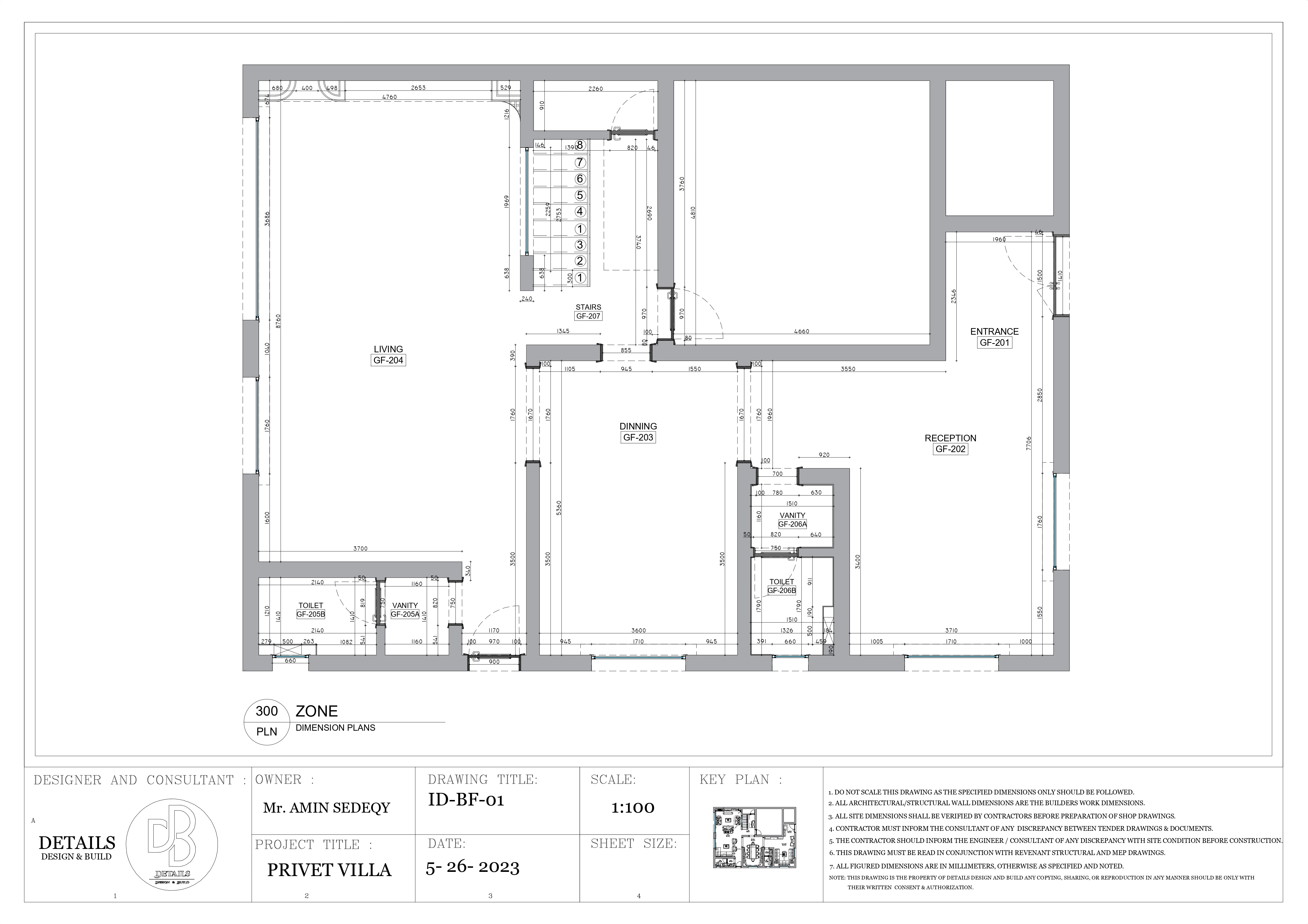 SHOPDRAWING - VILLA -RYADH-0