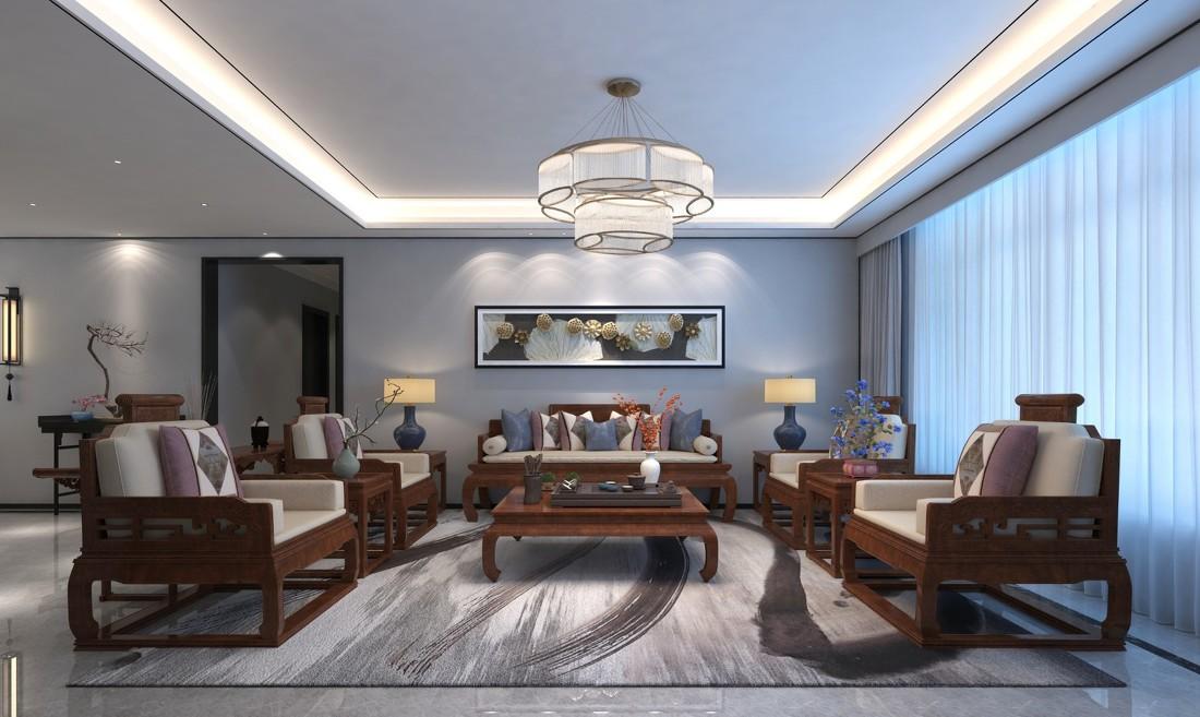 东方诗意的家居空间,传统元素与现代设计的完美融合-0