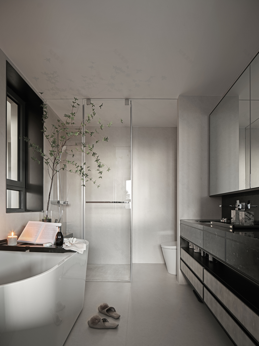 中海大连十里观澜复式丨中国大连丨深圳共向设计(室内),深圳共向美学(软装)-68