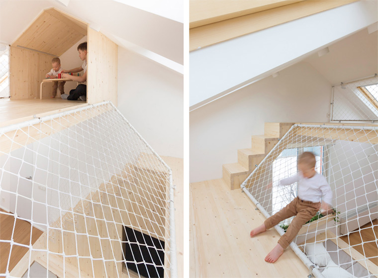 79㎡原木风多层亲子住宅  Ruetemple-7