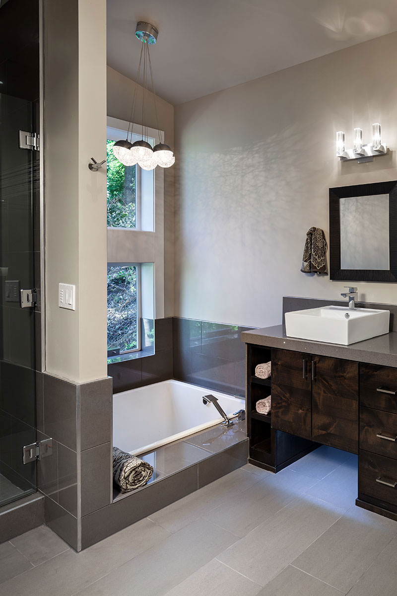 Inspiring Designs Highlighted By Sunken Tubs-3