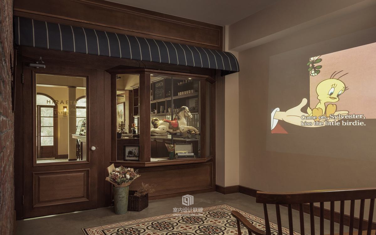 奥立佛设计·重现异国场景 英式古典小店-7