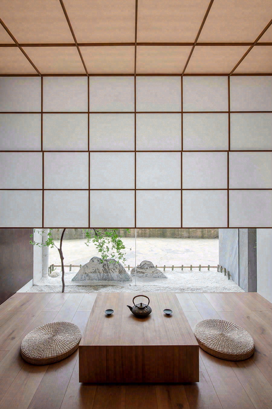 艺枫木作茶室丨中国-46