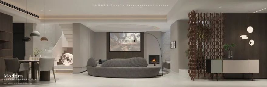 现代简约升龙桃花园著别墅丨中国南京丨堂杰国际设计-39