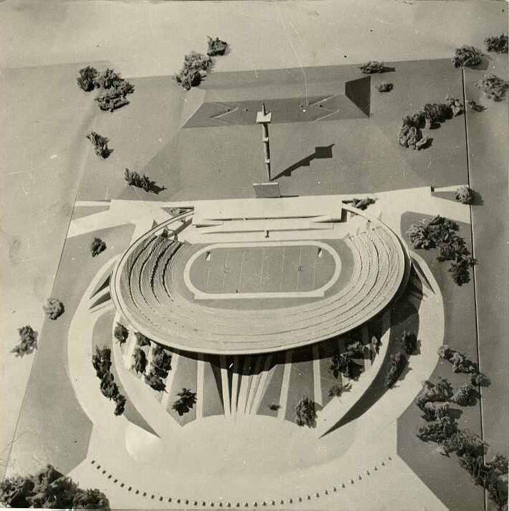 100 千名观众体育场项目丨法国巴黎丨勒·柯布西耶(Le Corbusier)-3