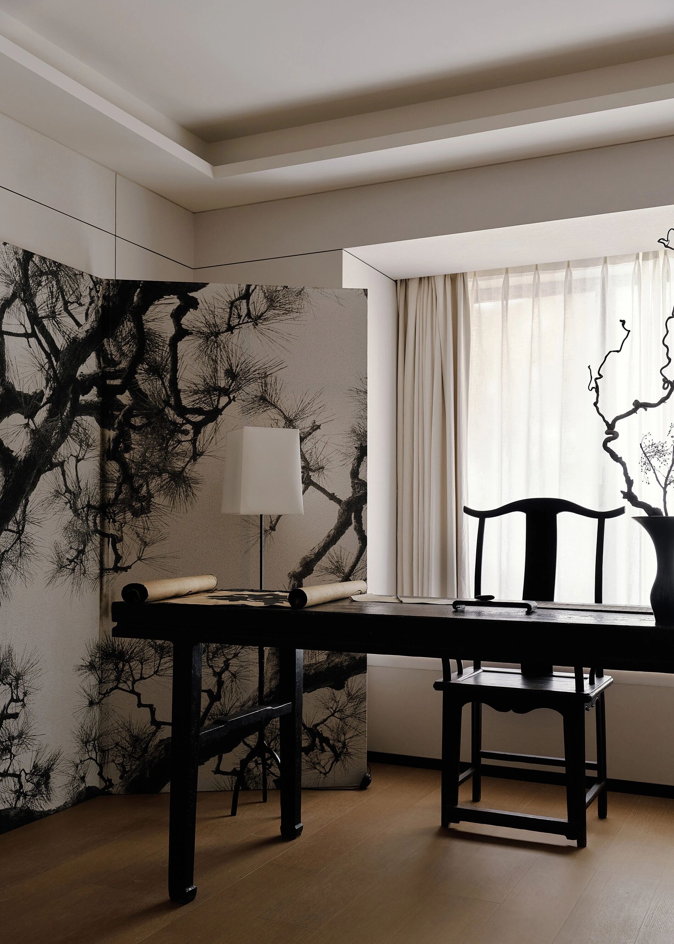 龙盛湾上A户型样板房丨中国上海丨月梁建筑-37