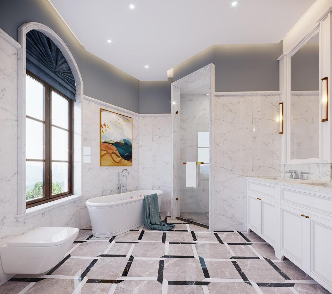 
设计新作 |420㎡ 联排美墅【济南】 -8