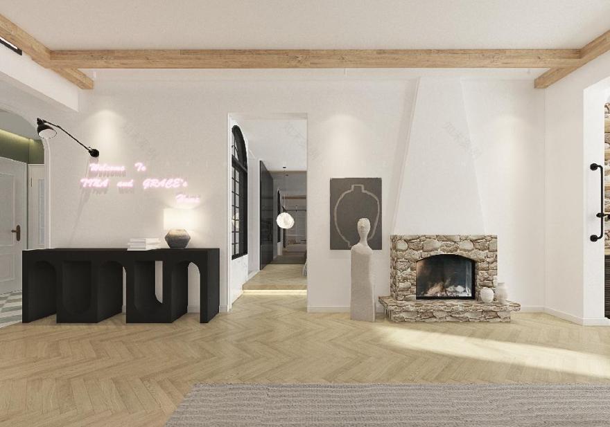 淄博现代平层设计丨中国淄博丨淄博发现设计-10