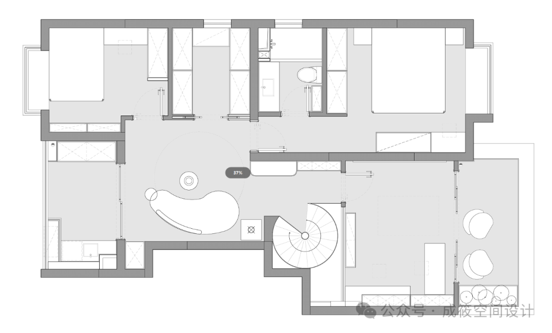 现代复式住宅设计丨中国上海丨成筱设计-67