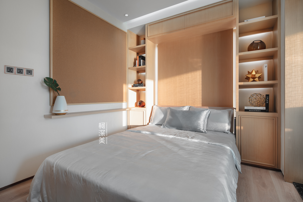 双月湾度假屋 · 现代简约,融入夕阳橙与海洋蓝的活力空间丨中国惠州丨柯深美（深圳）室内设计有限公司-32