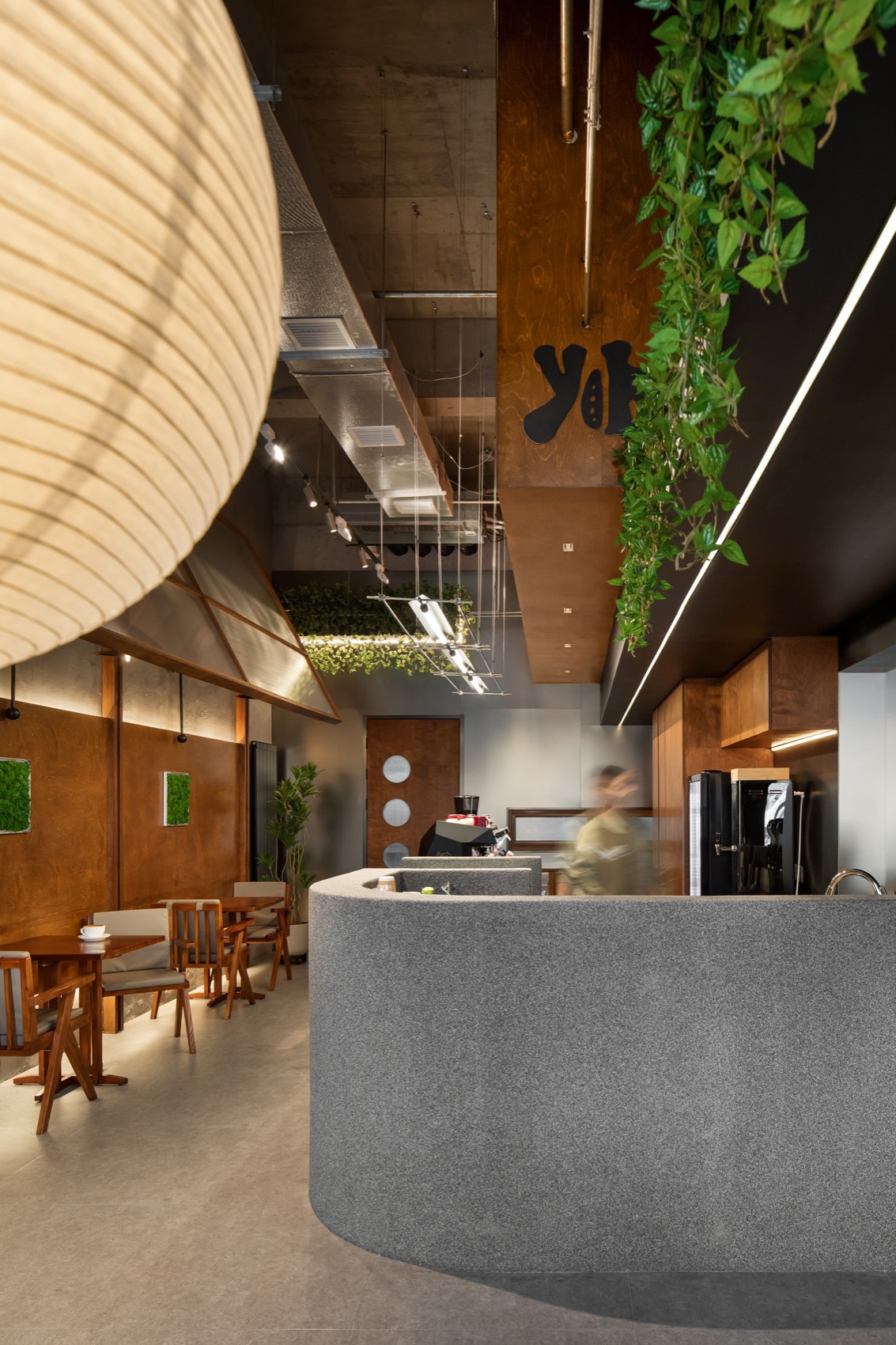 YIHE一合轻食餐厅丨中国太原丨斑斓空间设计-16