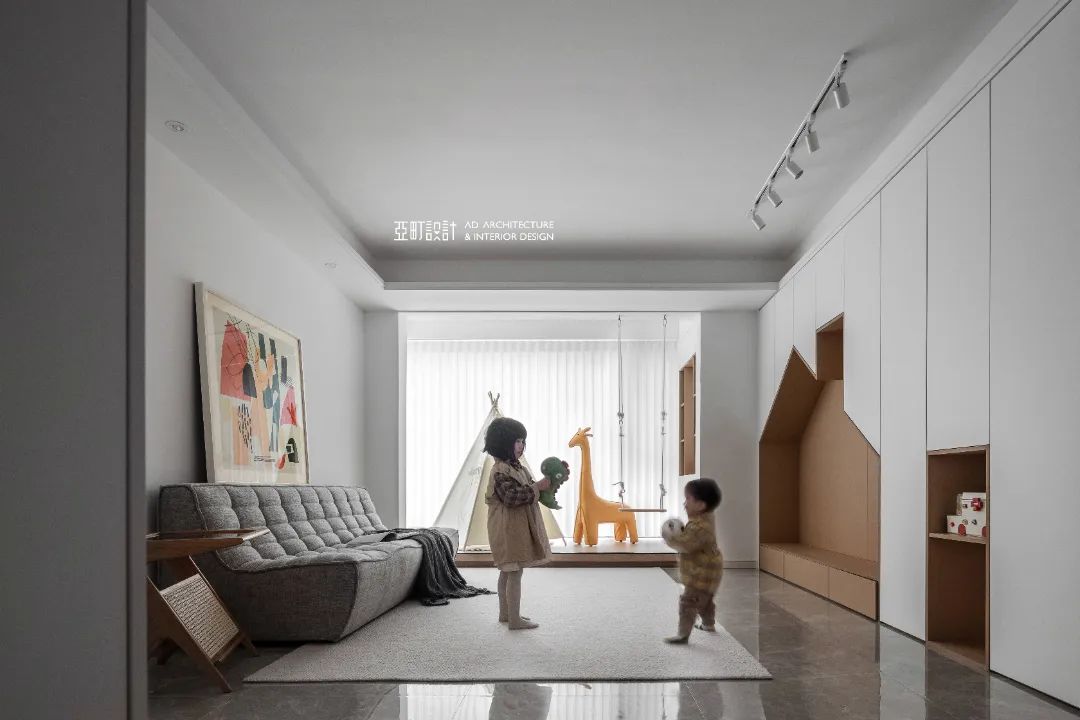 童趣无限的亲子居所丨有思软装,亚町设计-11