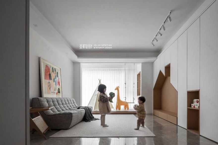童趣无限的亲子居所丨有思软装,亚町设计-11