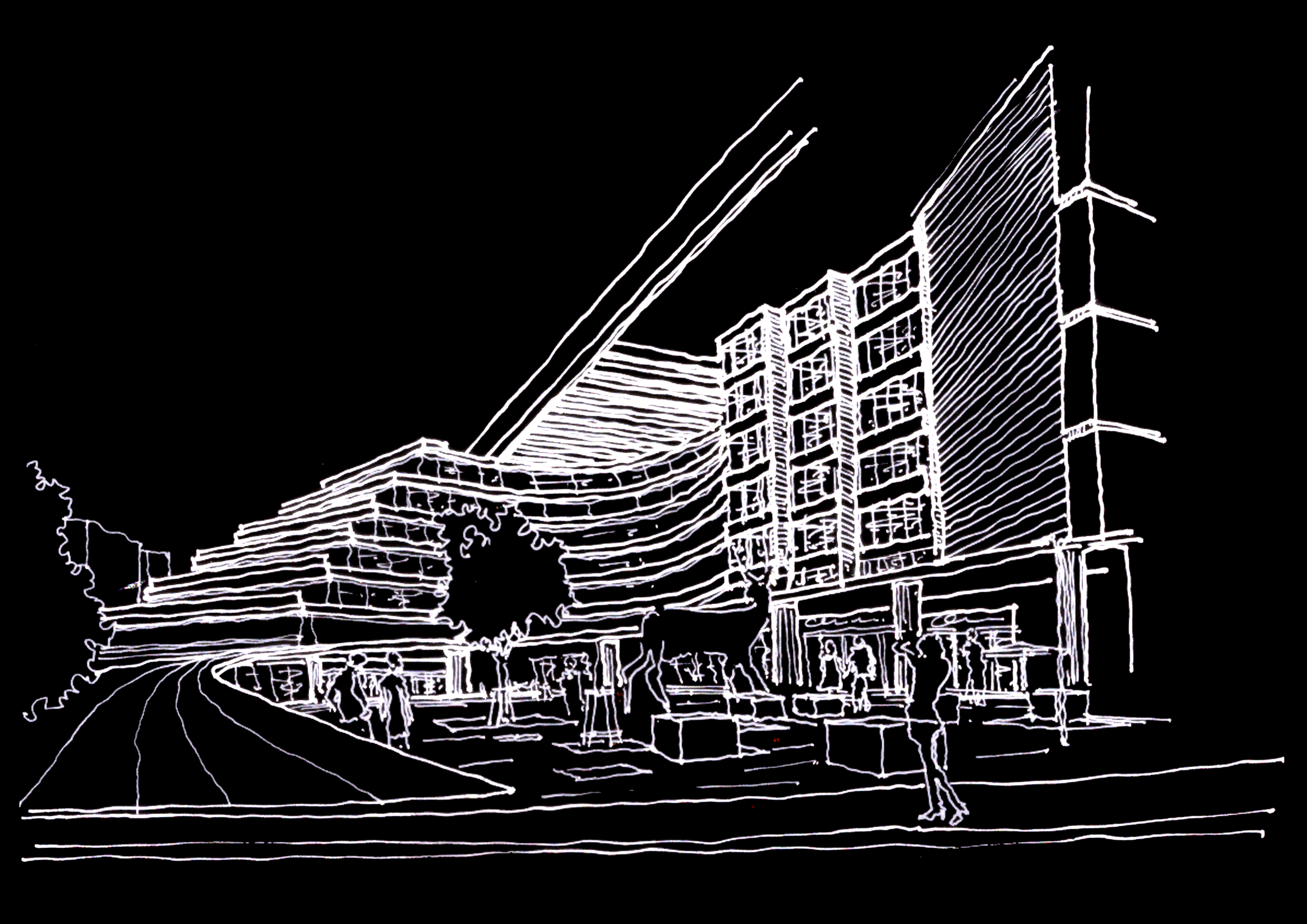 THE NODE 办公大楼设计丨埃及开罗丨mohamedashraf-0