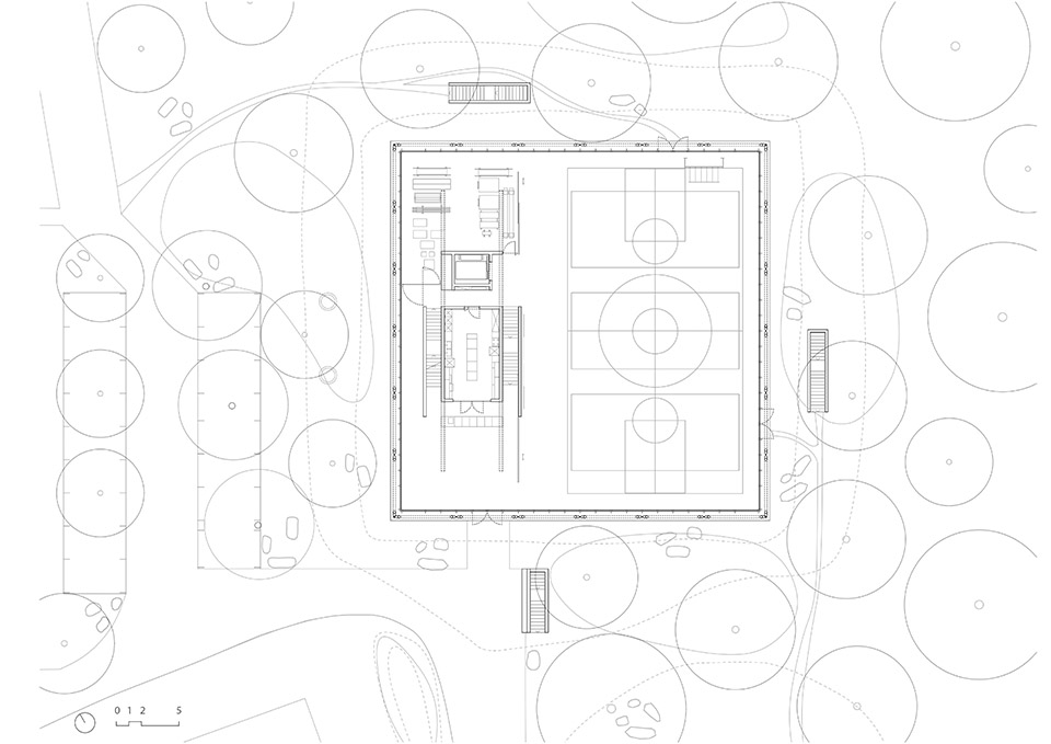 Terre di Pedemonte体育馆丨瑞士丨The Demattè Fontana studio-28