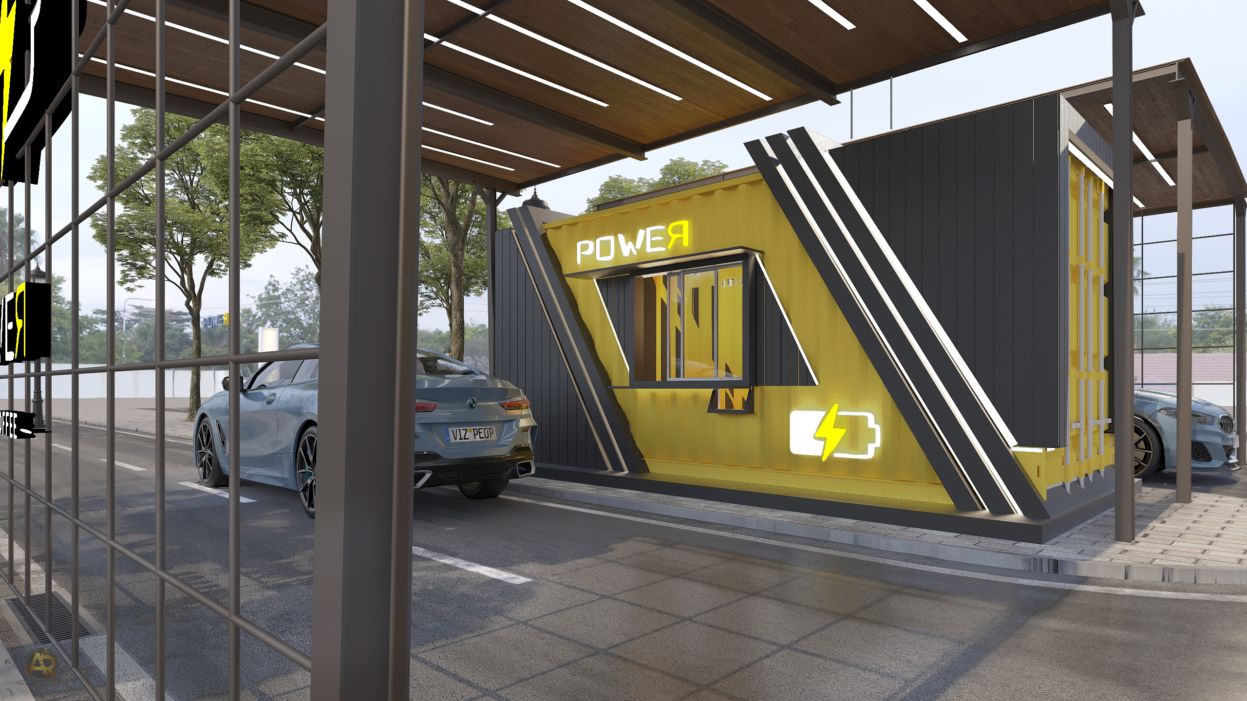 动力免下车咖啡店丨Saudi Arabia丨Amira Raslan-8