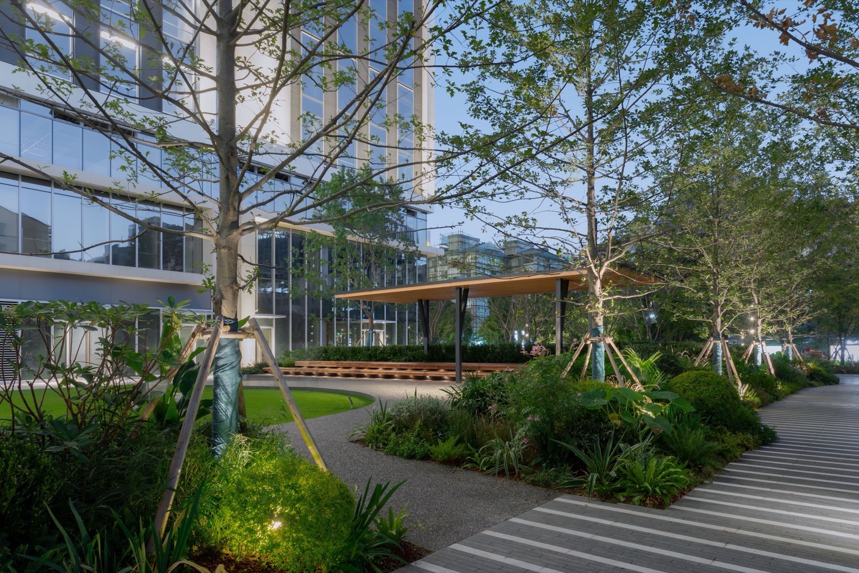 杭州黄龙国际中心四期景观设计丨中国杭州丨PLAND 博度景观设计-20