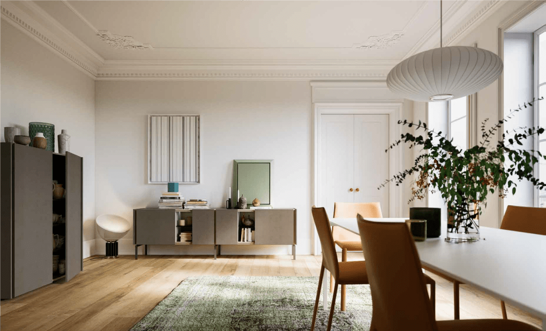 国际大牌餐边柜时尚设计丨剪刀石头布家居-14